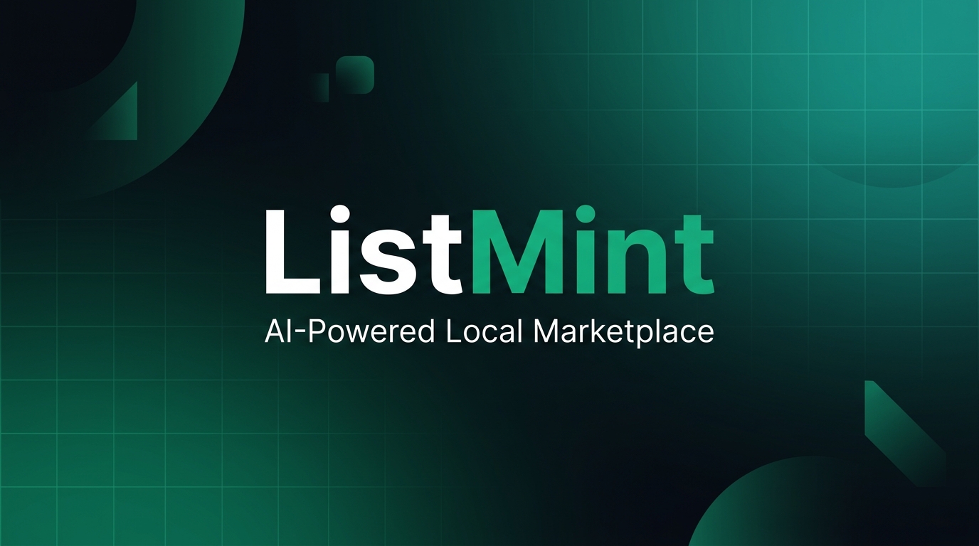 ListMint — AI-Powered Local Marketplace brand identity